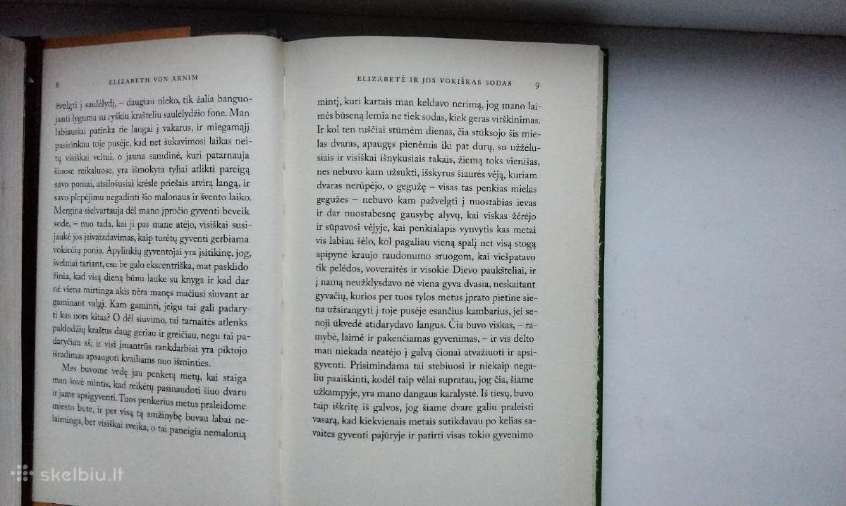 E. von Arnin. Elizabetė ir jos vokiškas sodas - nuotraukos Nr. 5