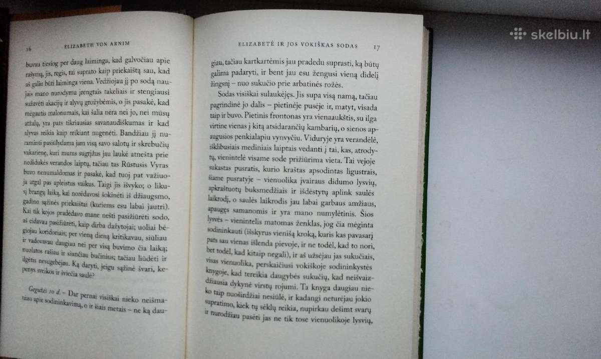E. von Arnin. Elizabetė ir jos vokiškas sodas - nuotraukos Nr. 6