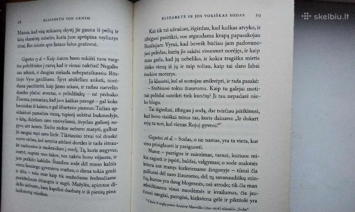 E. von Arnin. Elizabetė ir jos vokiškas sodas - nuotraukos Nr. 7