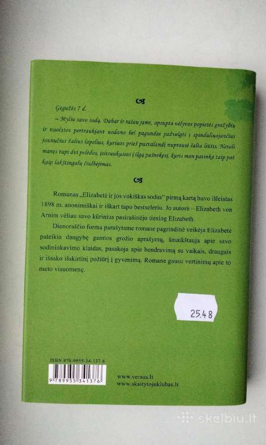 E. von Arnin. Elizabetė ir jos vokiškas sodas - nuotraukos Nr. 11