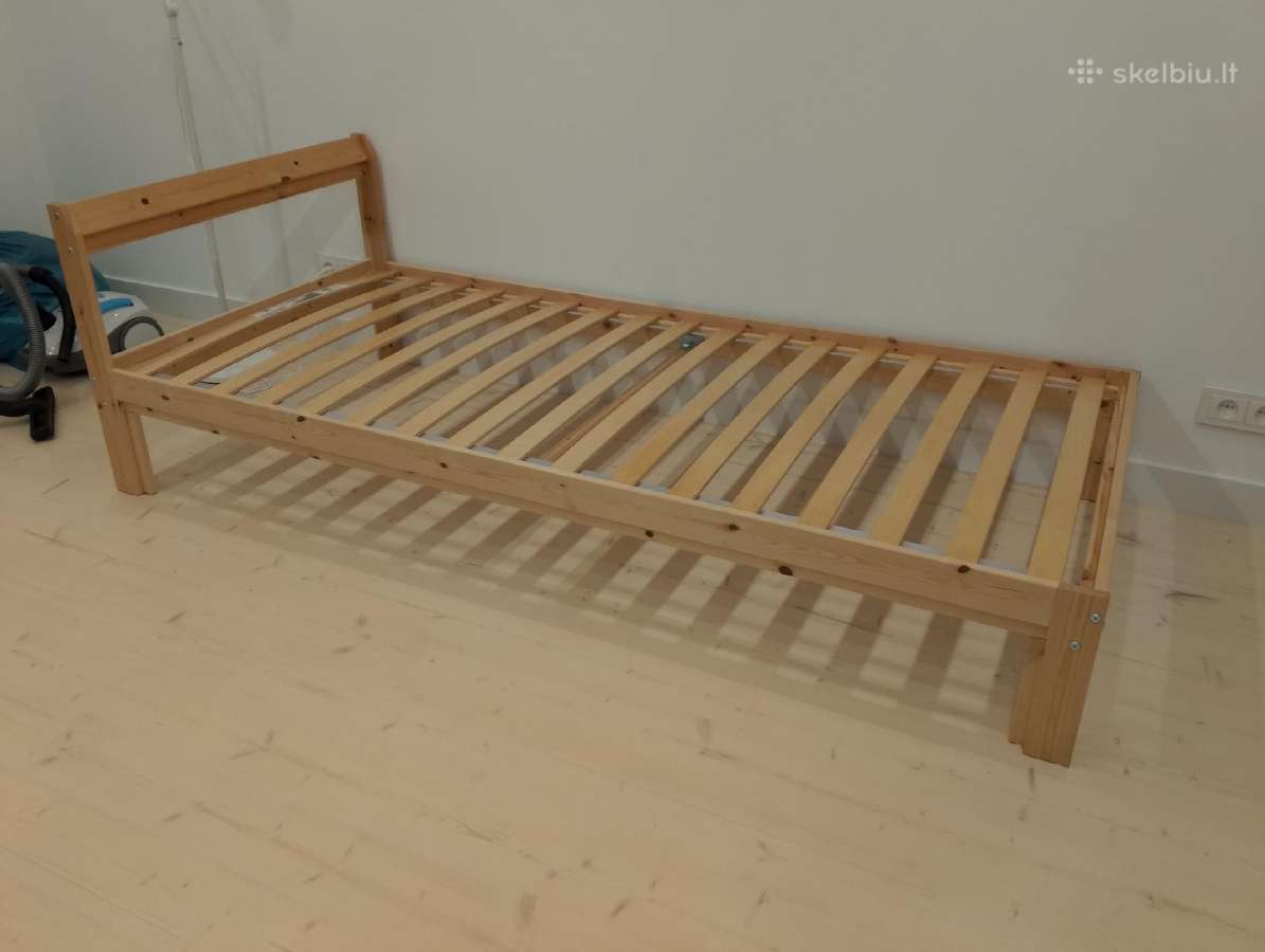 Lova 200x90 praktiškai nauja. - nuotraukos Nr. 2