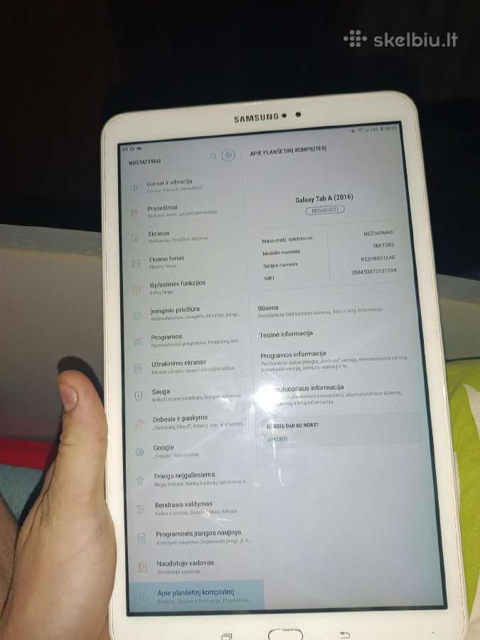 Galaxy tab a6 Geros Bukles - nuotraukos Nr. 4