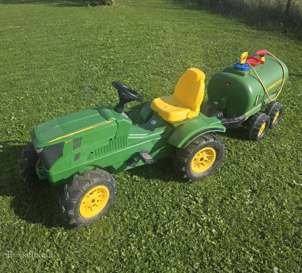 Vaikiškas minamas John Deere traktoriukas - nuotraukos Nr. 3