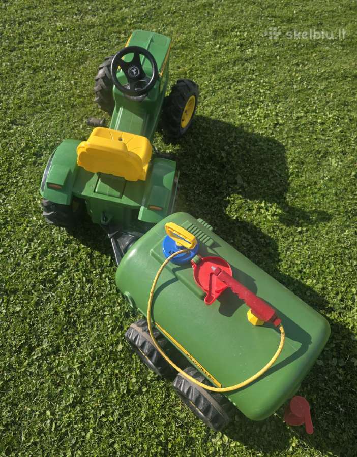 Vaikiškas minamas John Deere traktoriukas - nuotraukos Nr. 5