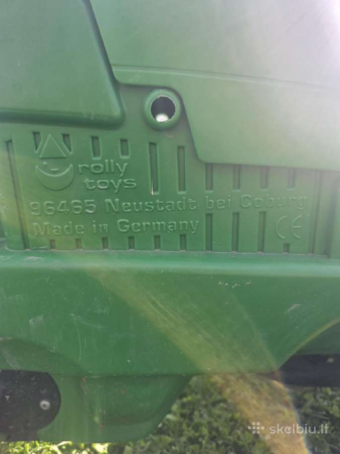 Vaikiškas minamas John Deere traktoriukas - nuotraukos Nr. 10