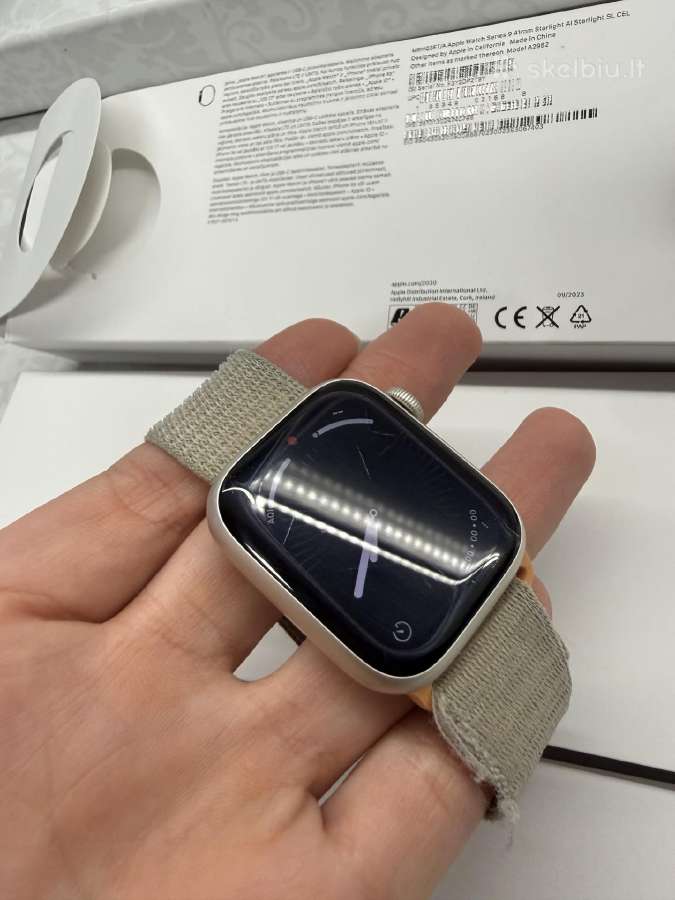 Apple Watch series 9 41mm GPS + Cellular - nuotraukos Nr. 6