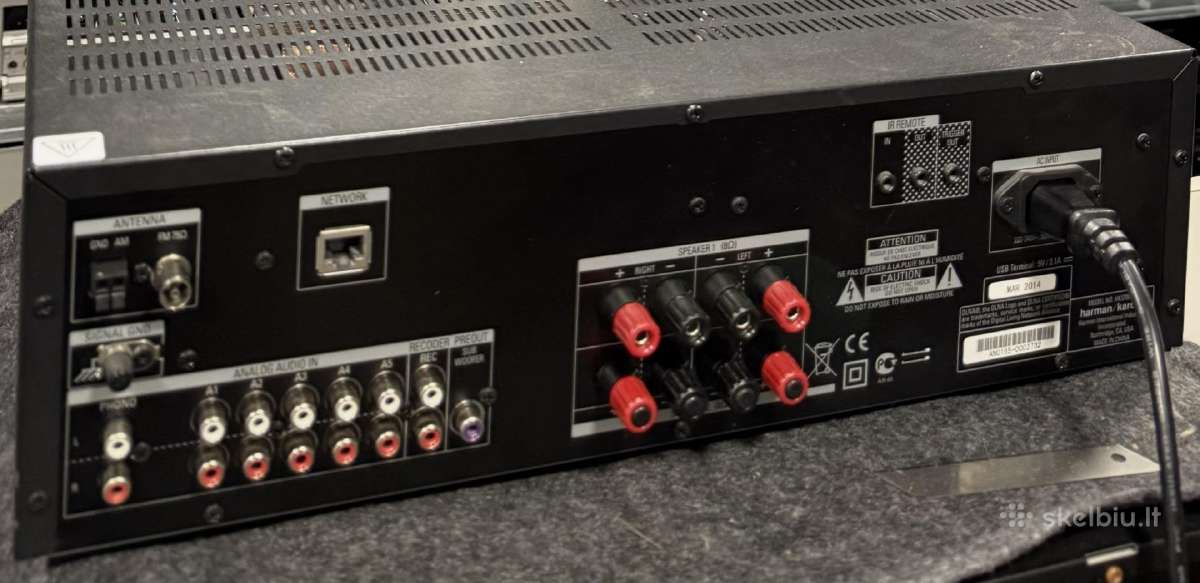 Harman Kardon hk3700 / resiveriai - nuotraukos Nr. 2