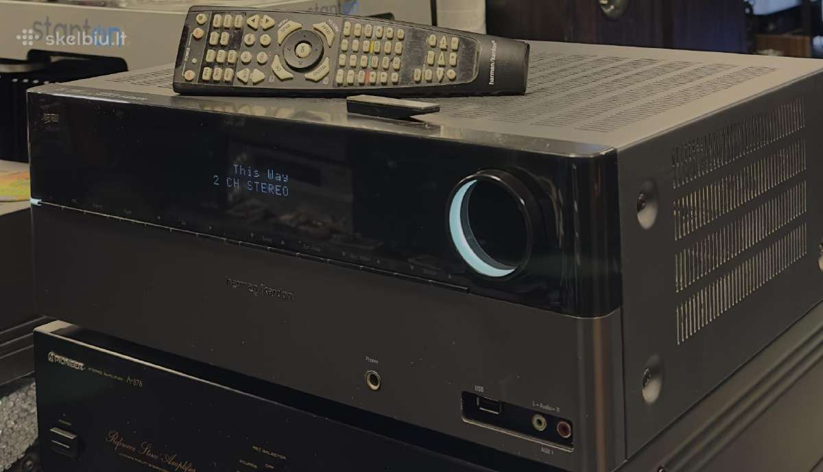 Harman Kardon hk3700 / resiveriai - nuotraukos Nr. 7