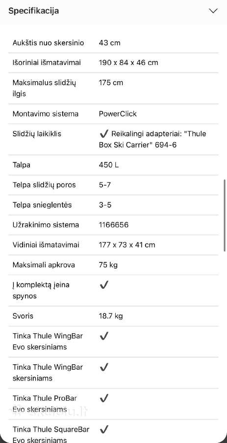 Thule force XT L - nuotraukos Nr. 2