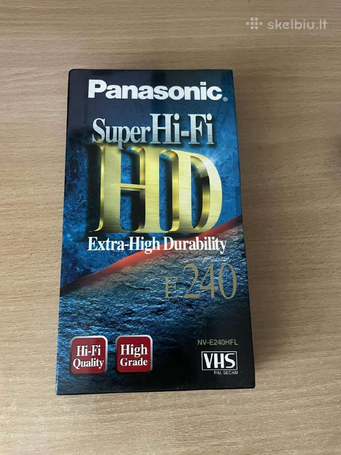Panasonic Nv-e240 Hfl Super-hifi Vhs Sv607 - nuotraukos Nr. 2