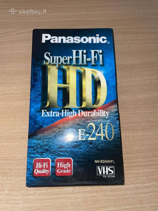Panasonic Nv-e240 Hfl Super-hifi Vhs Sv607 - nuotraukos Nr. 3