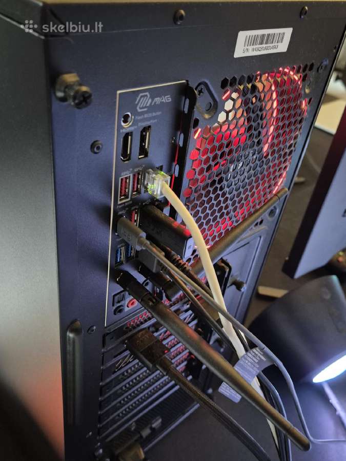 Gaming Pc Ryzen 7700x / Rtx4060 / 32gb Ddr5 / 2 TB - nuotraukos Nr. 4