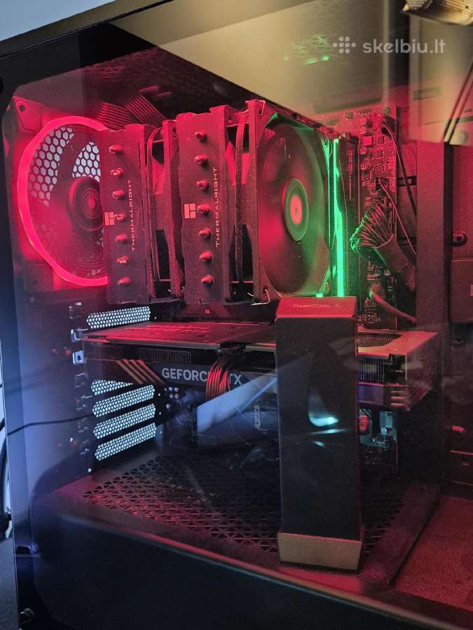 Gaming Pc Ryzen 7700x / Rtx4060 / 32gb Ddr5 / 2 TB - nuotraukos Nr. 2