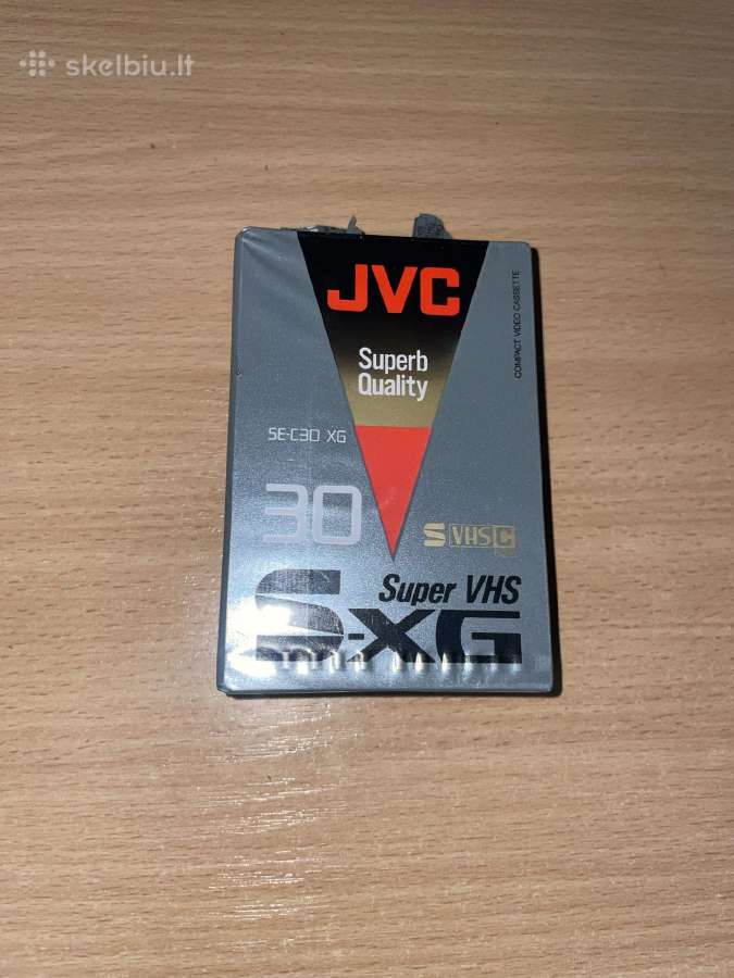 JVC Se-c30 Xg Video Cassette Super Vhs - nuotraukos Nr. 2
