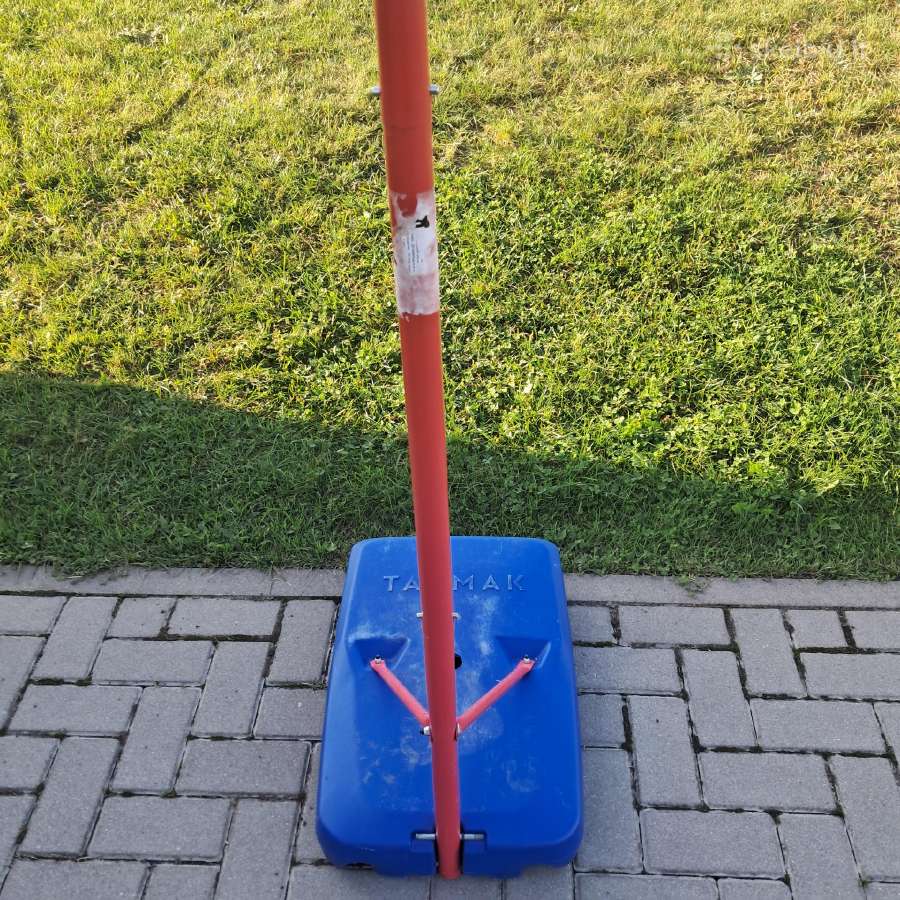 Vaikiškas krepšinio stovas su lenta - nuotraukos Nr. 2
