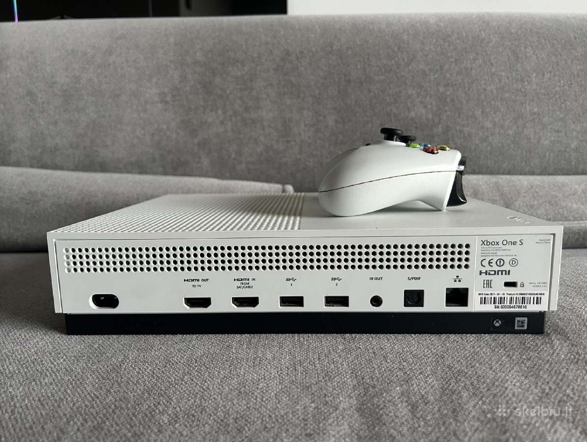 Xbox one S 500 GB - nuotraukos Nr. 4