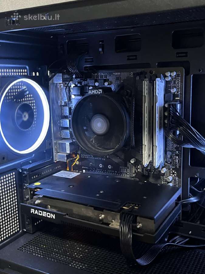 Gaming kompiuteris Ryzen 5 3600 / Rx 7600 / 16gb - nuotraukos Nr. 6