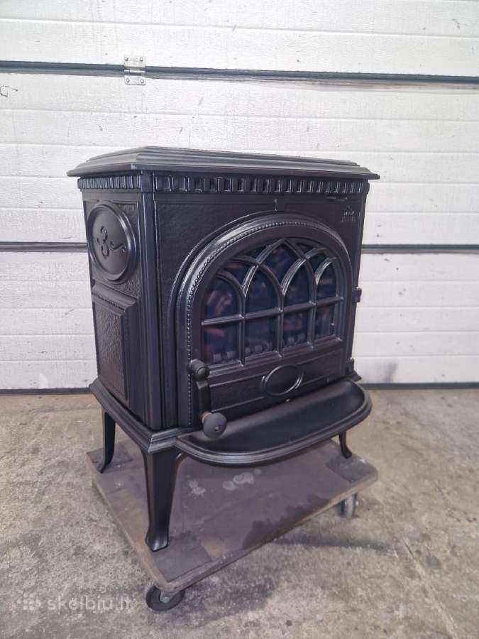 Norvegiška emaliuota krosnelė Jotul F3 - nuotraukos Nr. 2