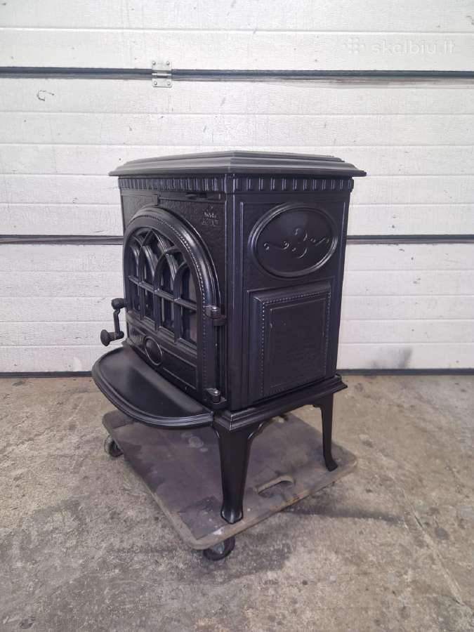 Norvegiška emaliuota krosnelė Jotul F3 - nuotraukos Nr. 3