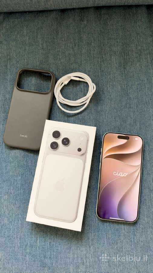 Parduodu iPhone 17 Pro 512gb Silver - nuotraukos Nr. 3