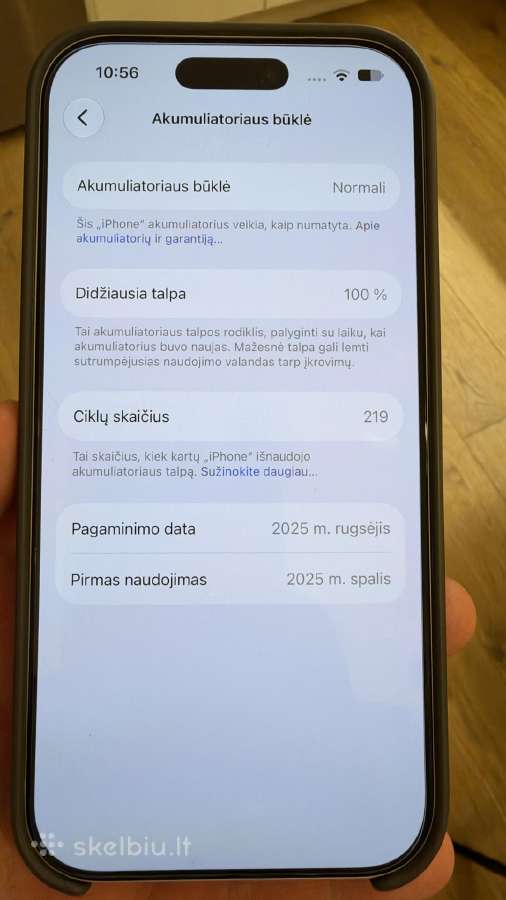 Parduodu iPhone 17 Pro 512gb Silver - nuotraukos Nr. 4
