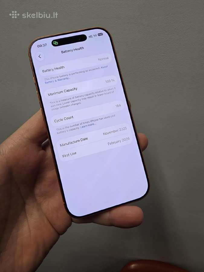Apple iPhone 17 Pro, Orange (esim) - nuotraukos Nr. 8