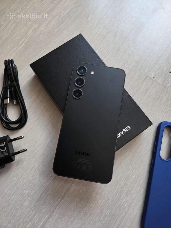 Samsung S23 128gb, juodas, pilnu komplektu - nuotraukos Nr. 5