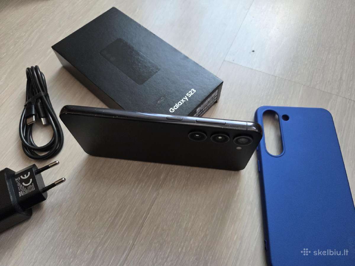 Samsung S23 128gb, juodas, pilnu komplektu - nuotraukos Nr. 4