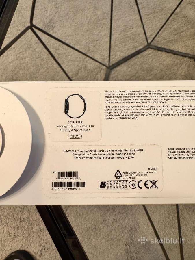 Apple watch series 8 41mm - nuotraukos Nr. 2