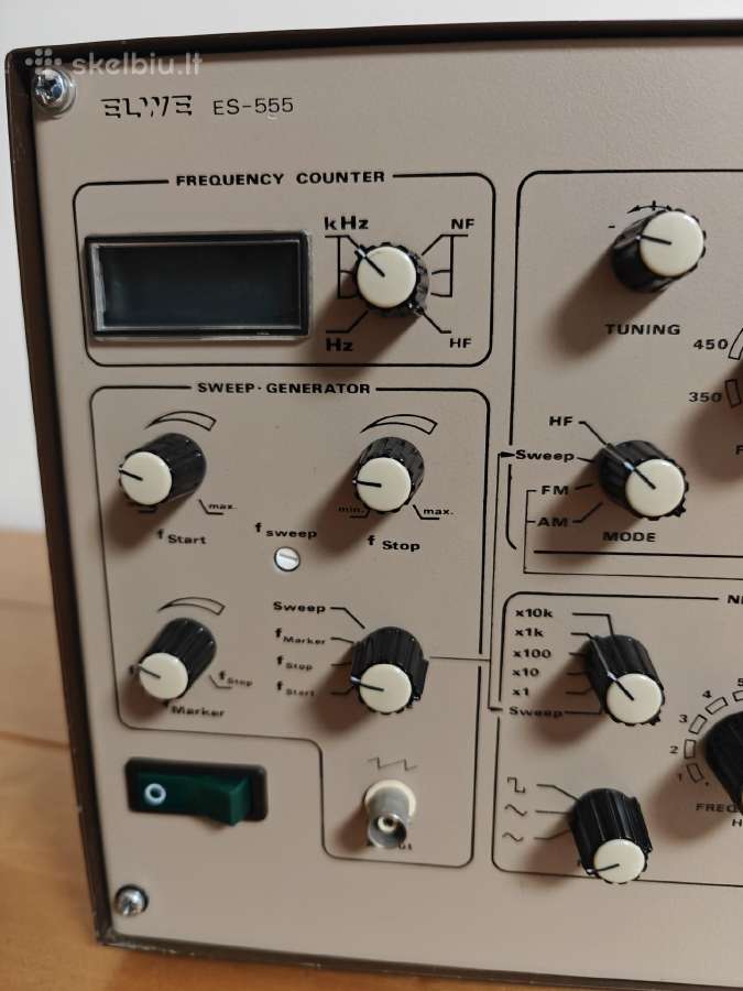 Daugiafunkcinis audio/ radijo generatorius Elwe - nuotraukos Nr. 5
