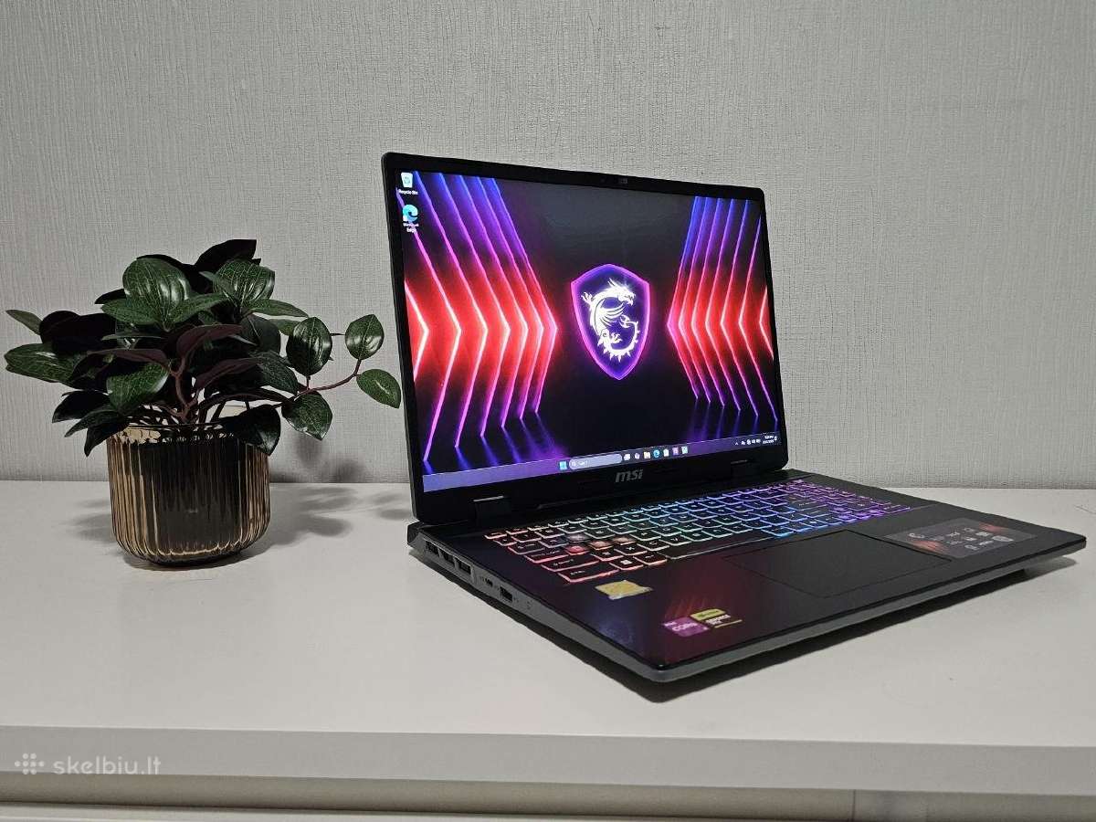 Msi Bravo 17 Hx Gaming Laptop 17.3" Rtx 4060 - nuotraukos Nr. 2