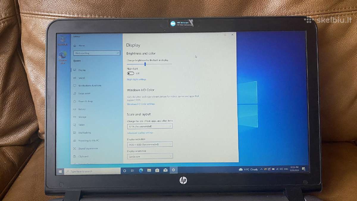 Tvarkingas gražus Hp 450 paruoštas naudojimui - nuotraukos Nr. 2