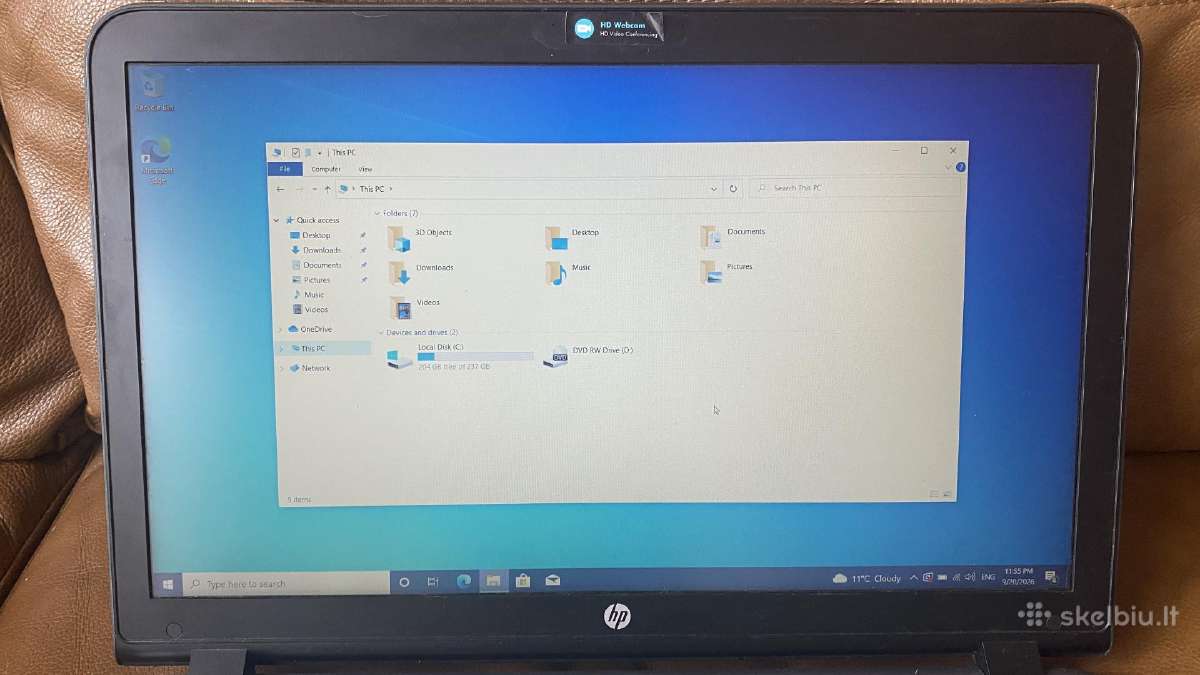 Tvarkingas gražus Hp 450 paruoštas naudojimui - nuotraukos Nr. 3