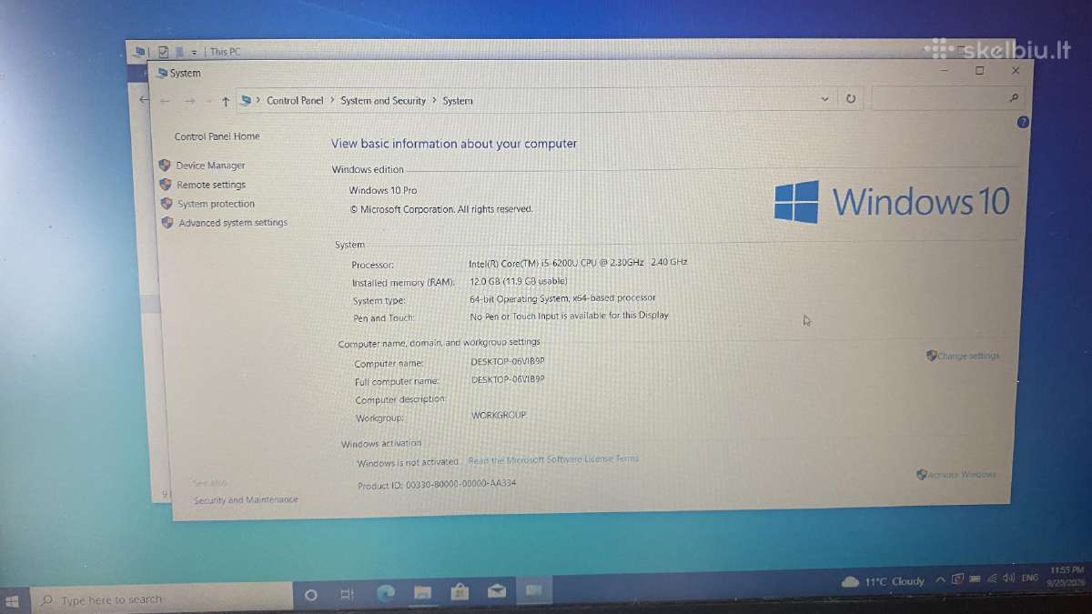 Tvarkingas gražus Hp 450 paruoštas naudojimui - nuotraukos Nr. 4