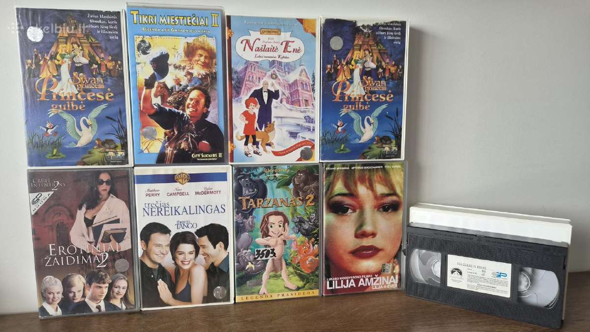 Lietuviski video Vhs - nuotraukos Nr. 3