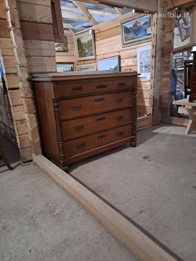 Sntikvarinė komoda 105x48 išpardavimas - nuotraukos Nr. 3