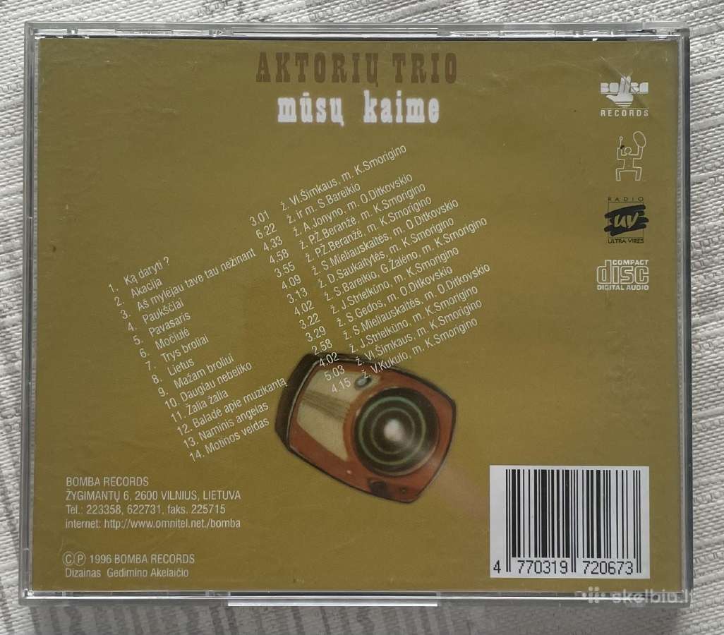 Aktorių Trio - mūsų kaime, geriausios dainos. - nuotraukos Nr. 2