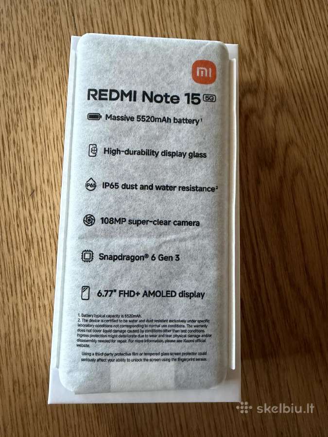 Redmi Note 15 5G - nuotraukos Nr. 3