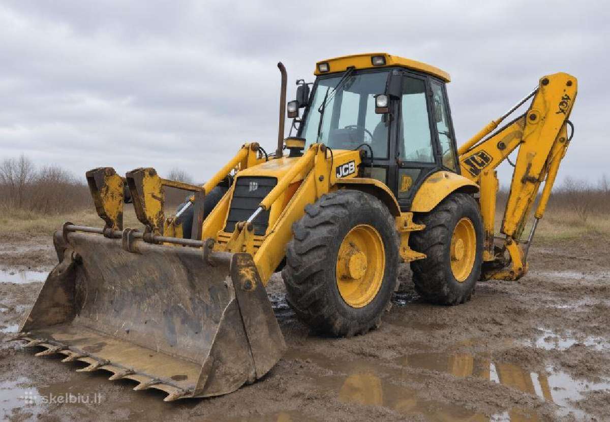 JCB 3cx / 4cx Dalys – Sunkiosios Technikos Dalys - nuotraukos Nr. 2