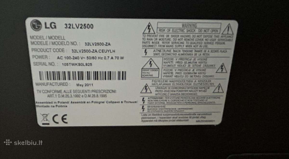 LG televizorius - nuotraukos Nr. 2