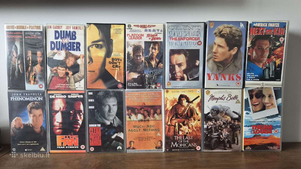 Orginalus Vhs anglu kalba atnaujinta - nuotraukos Nr. 3