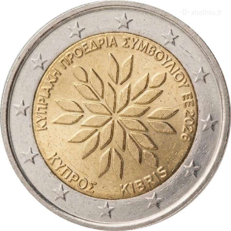 2€ proginės Unc monetos - nuotraukos Nr. 2