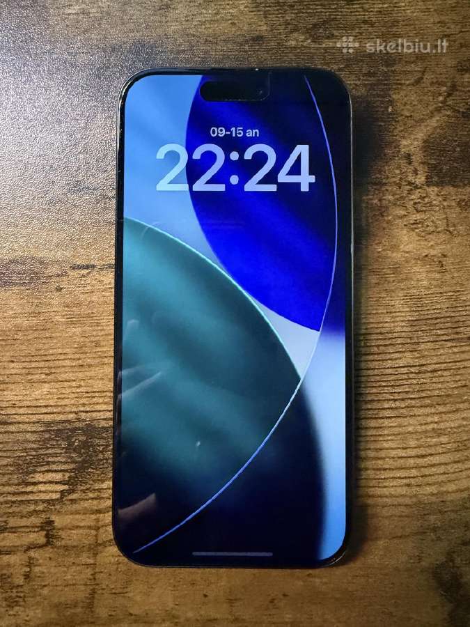 iPhone 15 Pro 128gb Blue Titanium - nuotraukos Nr. 2