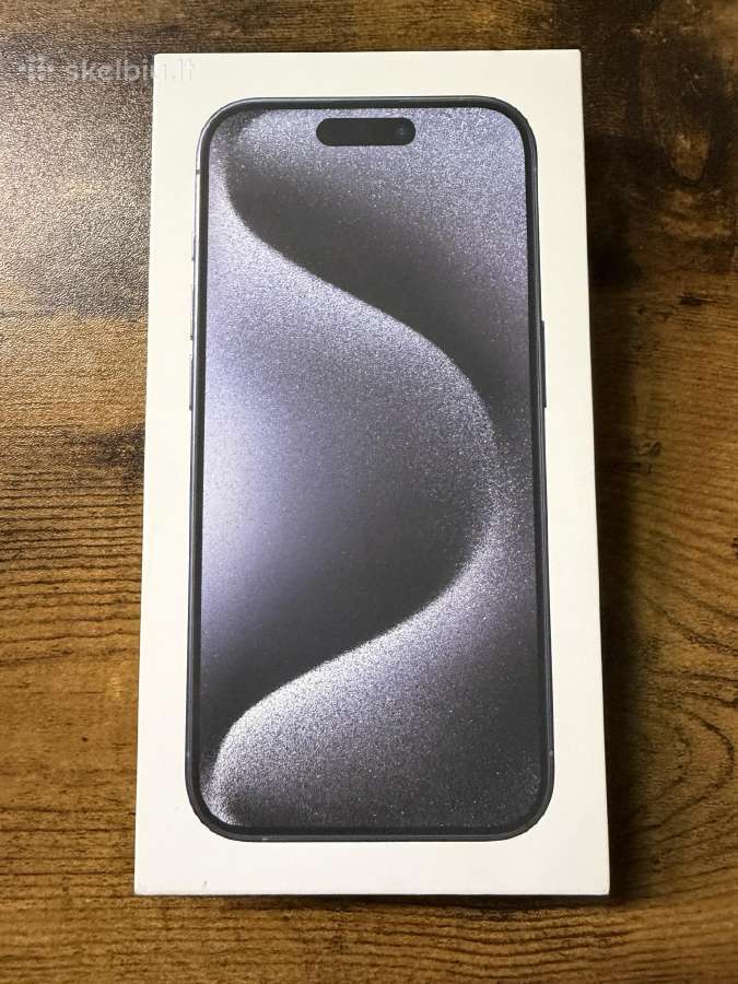 iPhone 15 Pro 128gb Blue Titanium - nuotraukos Nr. 6