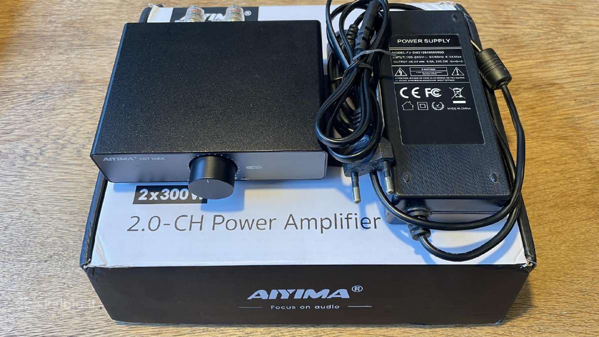 Kompaktišką audiofilinį stiprintuvą Aiyima A07max - nuotraukos Nr. 2