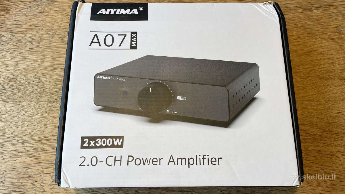 Kompaktišką audiofilinį stiprintuvą Aiyima A07max - nuotraukos Nr. 5