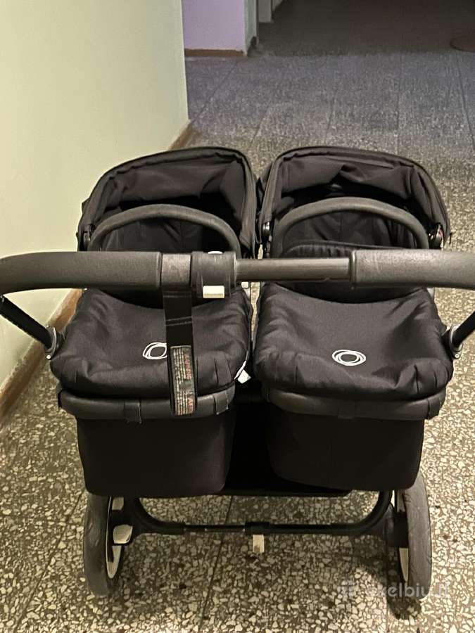 Bugaboo Donkey Twins vežimėlis + autokėdutės - nuotraukos Nr. 2