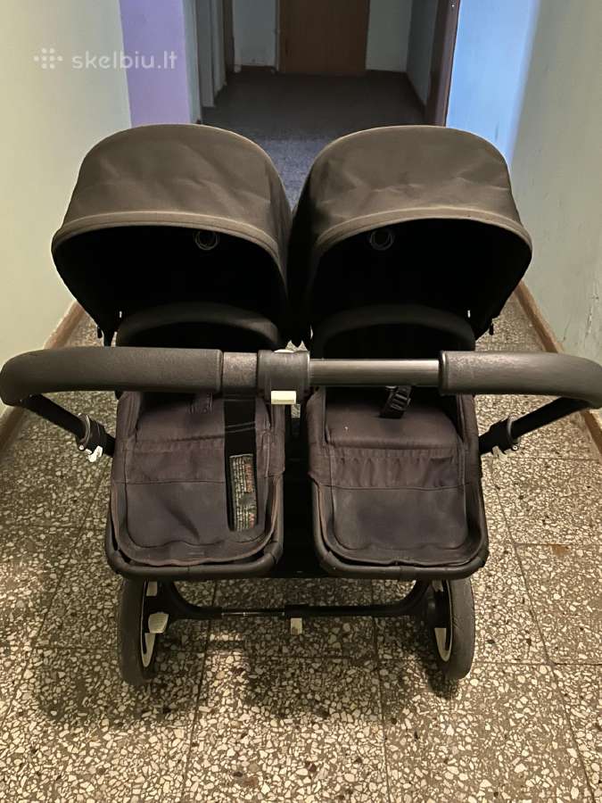 Bugaboo Donkey Twins vežimėlis + autokėdutės - nuotraukos Nr. 4