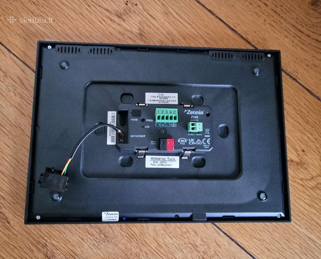 Knx sensorinis valdymo pultas Zennio Z100 - nuotraukos Nr. 5