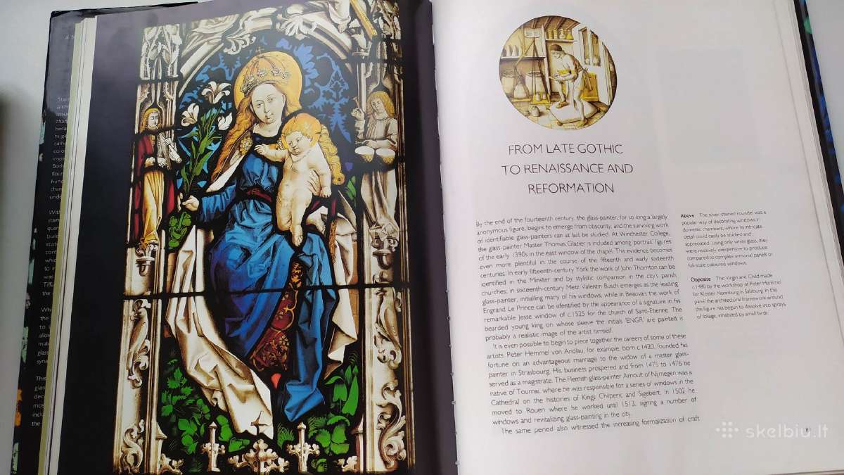 Parduodama knyga „Stained Glass: An Illustrated." - nuotraukos Nr. 7
